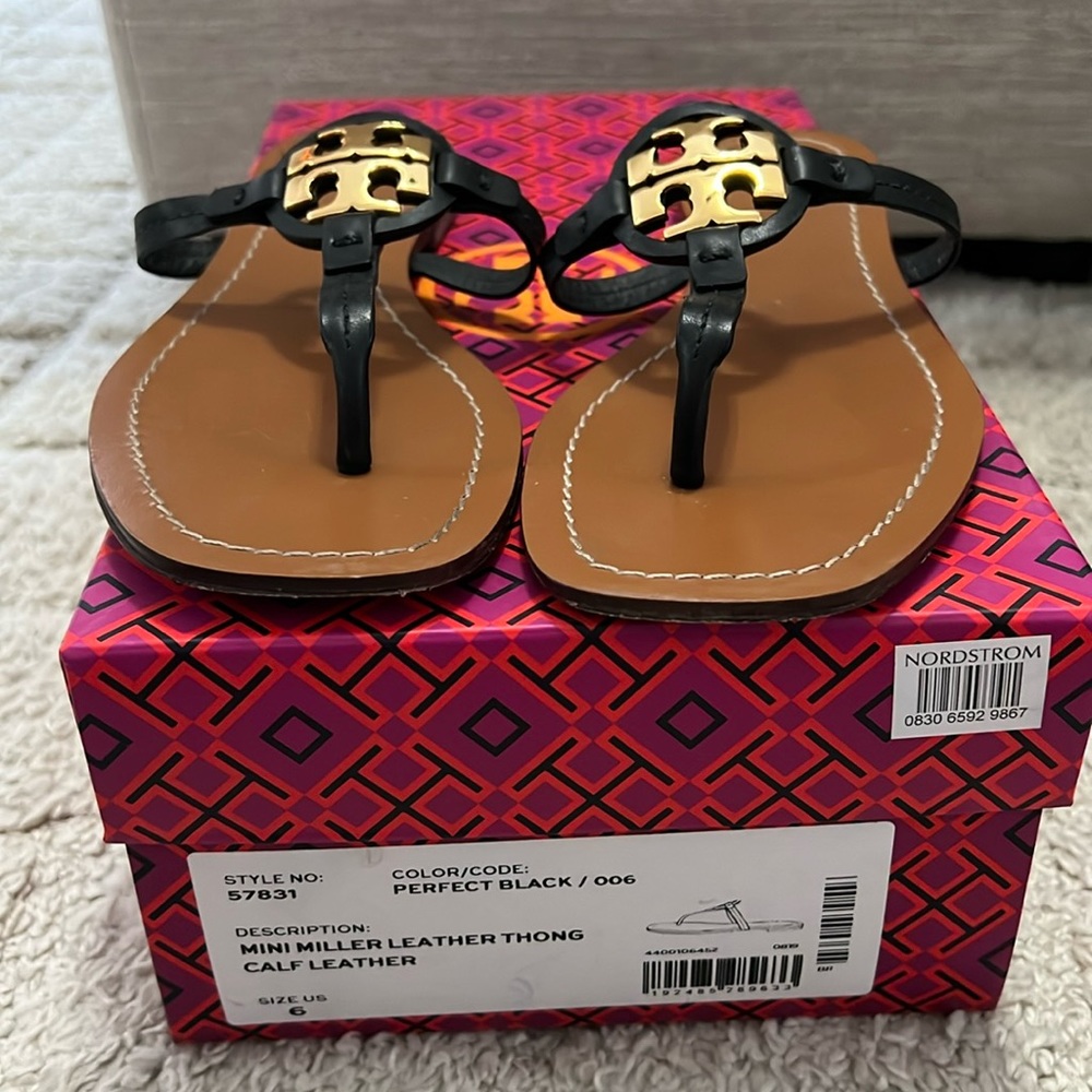 Tory Burch Sandal Mini Miller Size 6 us women
